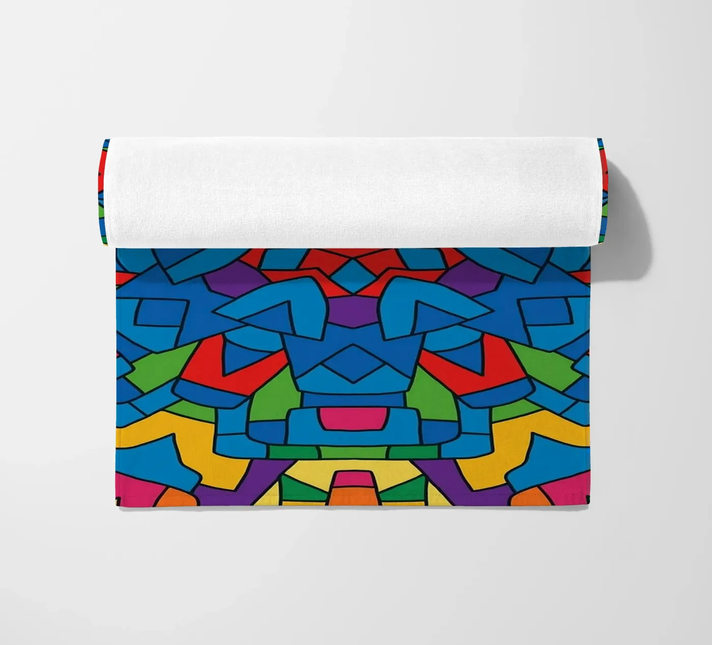 linea di macchina astratta vettoriale telo mare da oneway