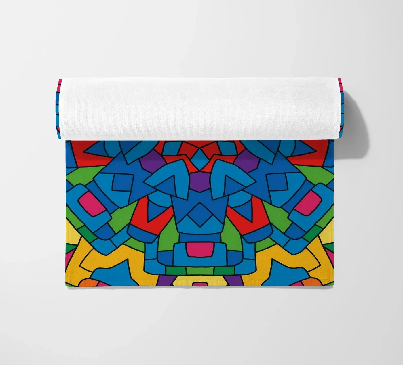 linea di macchina astratta vettoriale telo mare da oneway