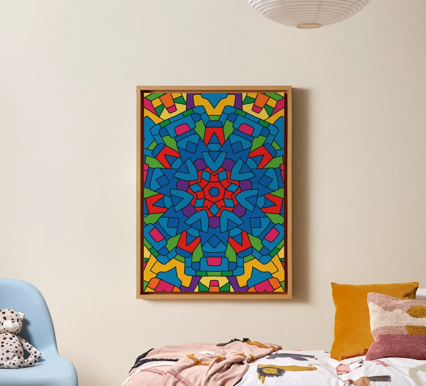abstracte machine lijnvector canvas van oneway