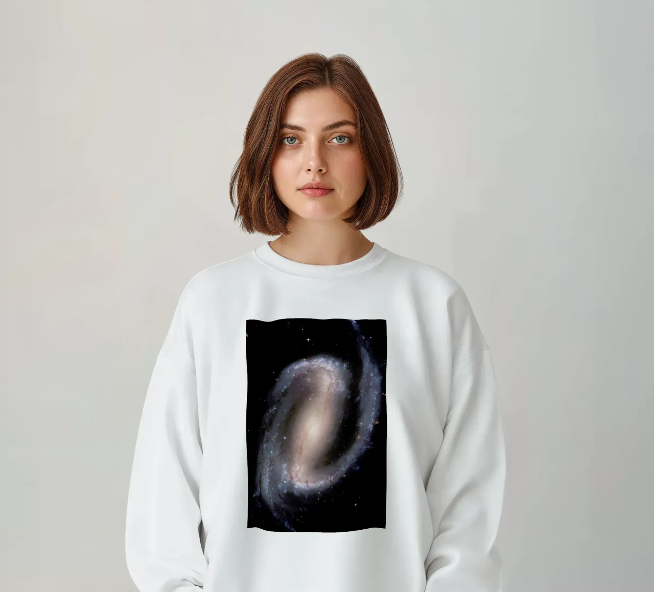 Barred Spiral Galaxy, NASA felpa da Vintage by JUNIQE