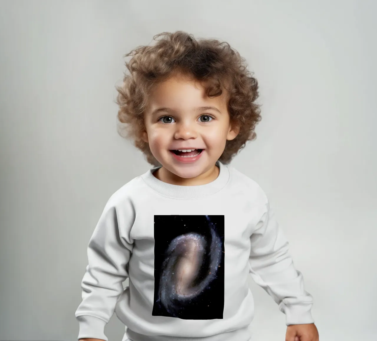 Barred Spiral Galaxy, NASA felpa neonato da Vintage by JUNIQE