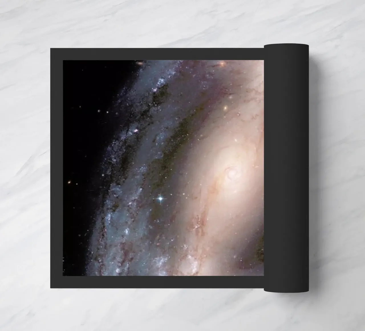 Barred Spiral Galaxy, NASA zerbino da Vintage by JUNIQE