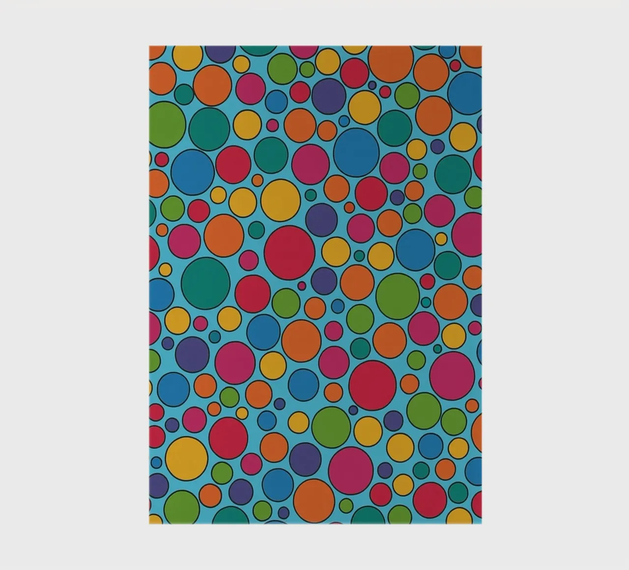 abstract polcadot vector notebook by oneway