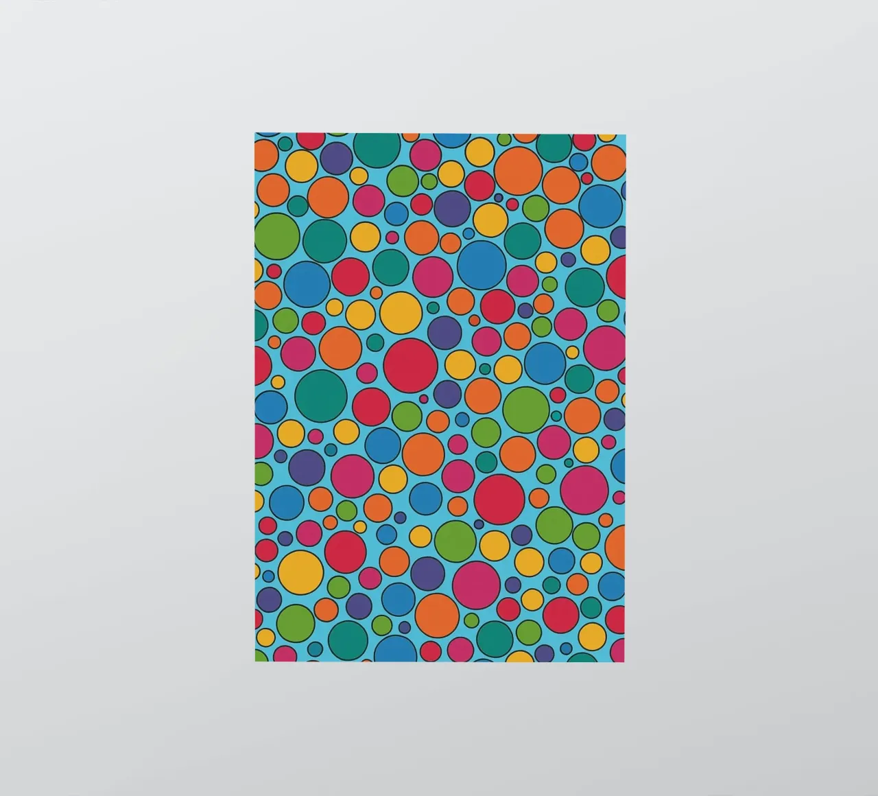 abstrakter polcadot vektor Sticker von oneway