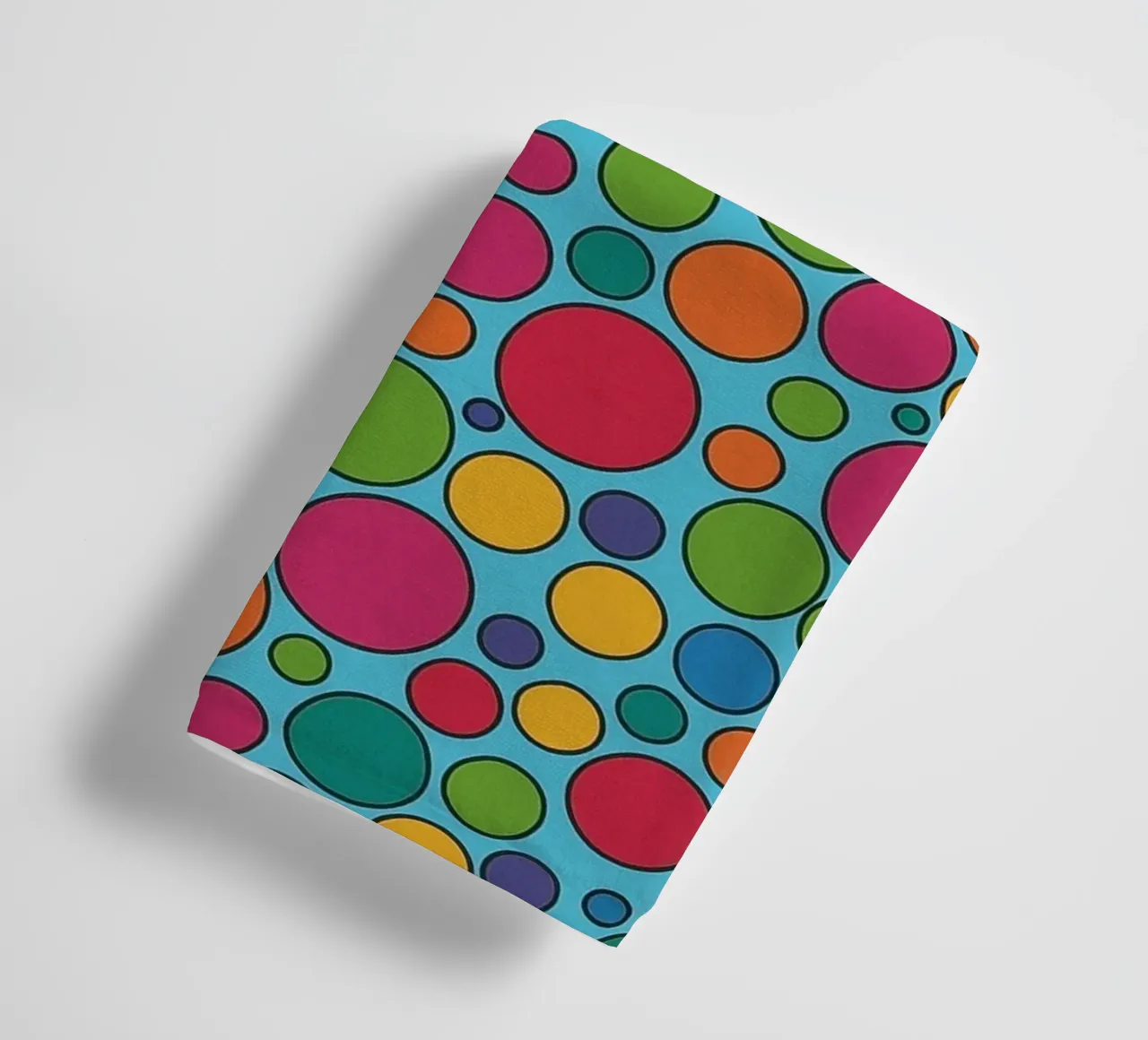 abstracte polcadot vector badhanddoek van oneway