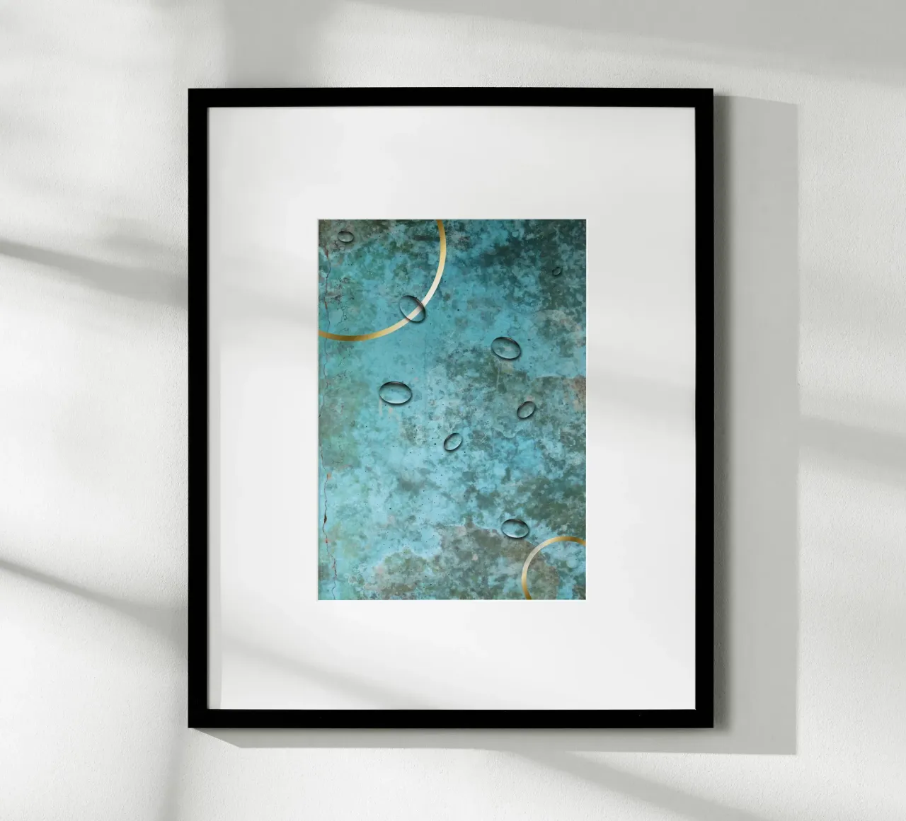 Abstract Turquoise poster da DesignDoula Grafik