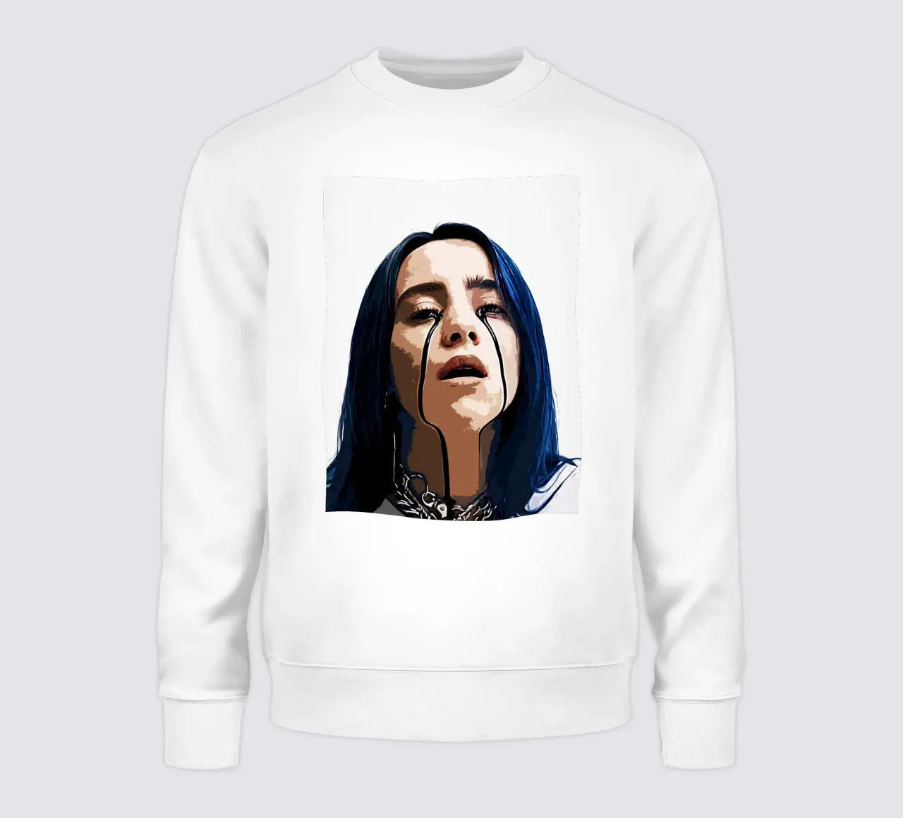 Billie Elish 6 Arte felpa da music soul