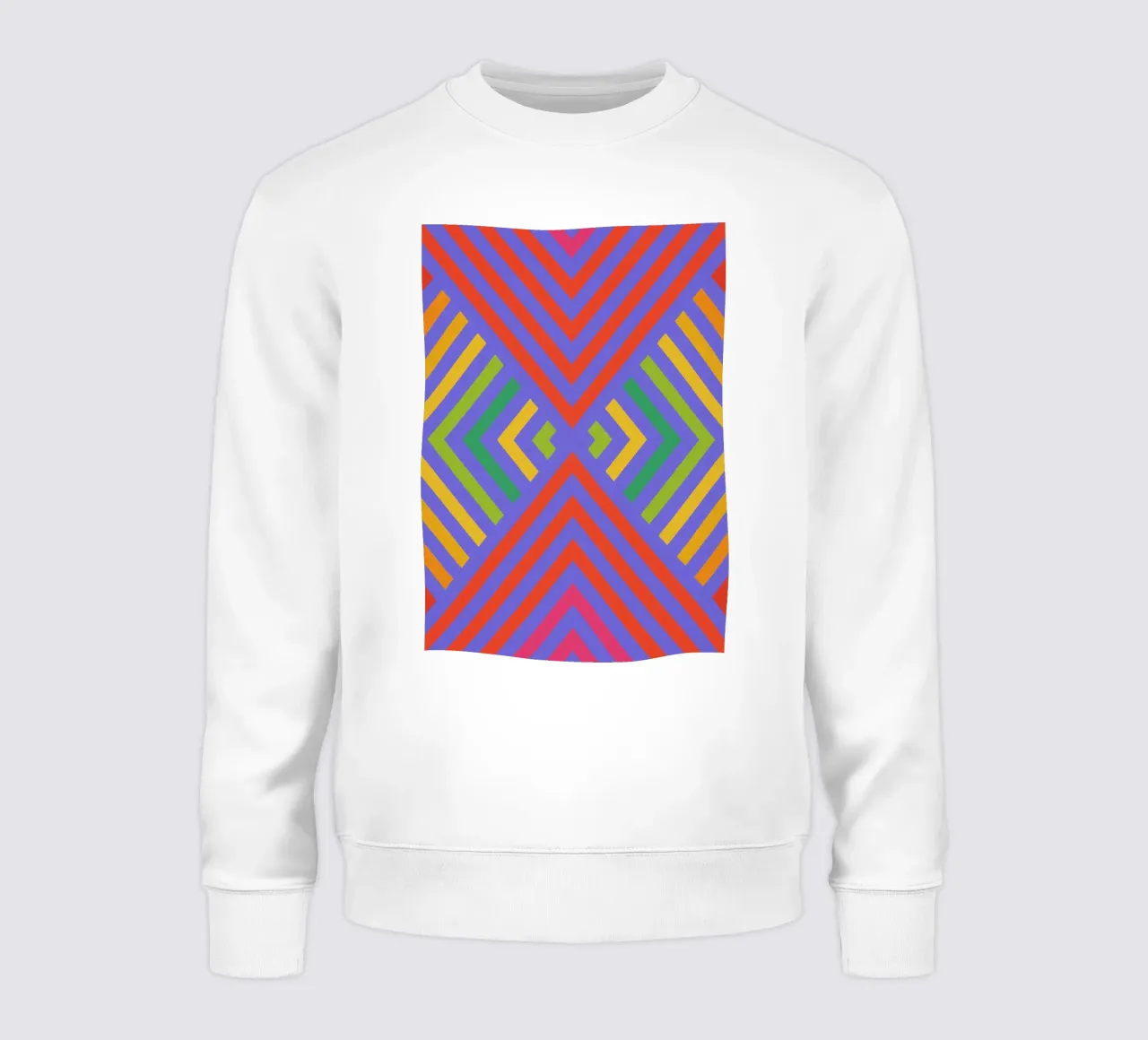 vector abstracto de línea de señal sudadera de oneway