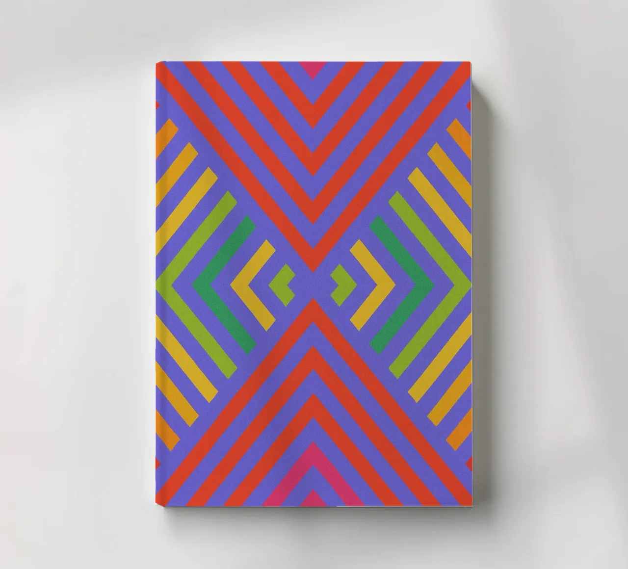 abstract signal line vector notebook by oneway