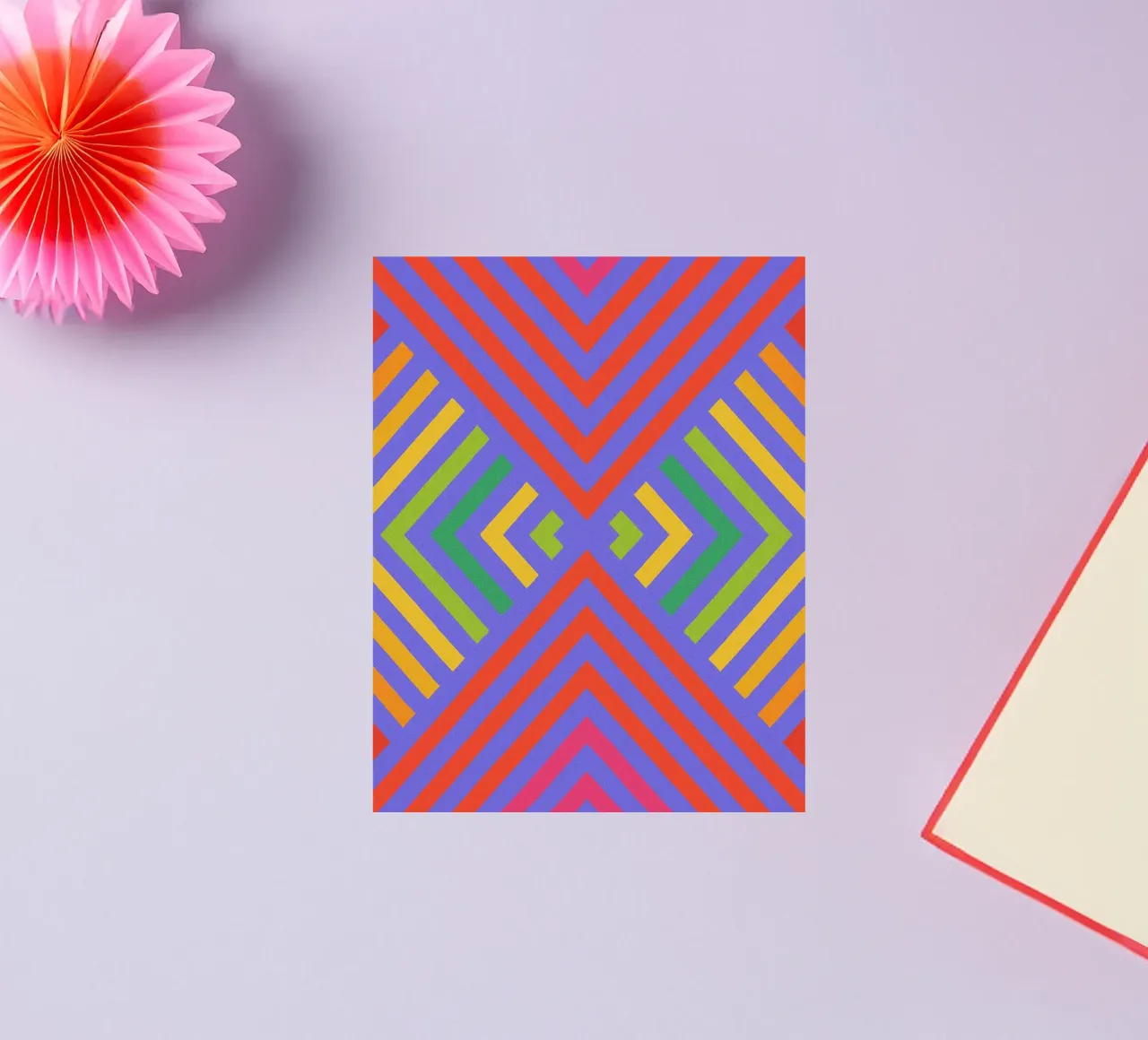 abstract signal line vector sticker by oneway