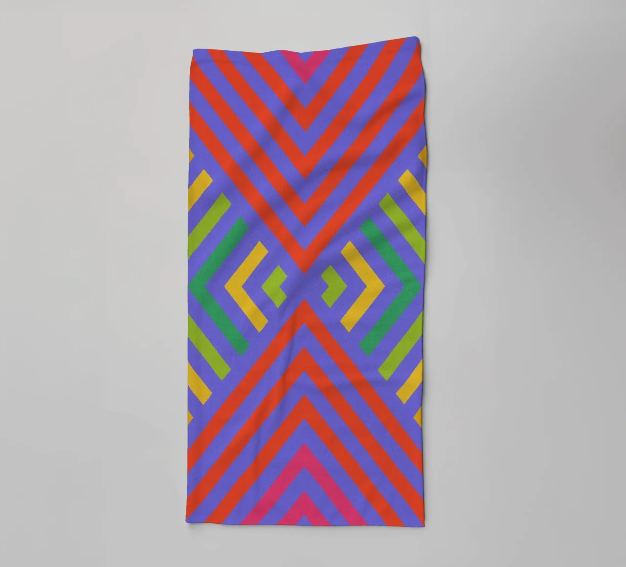 abstract signal line vector towel by oneway