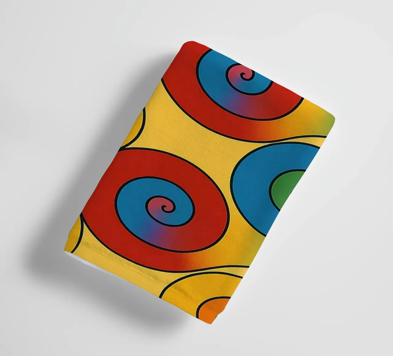 abstract snail line vector towel by oneway