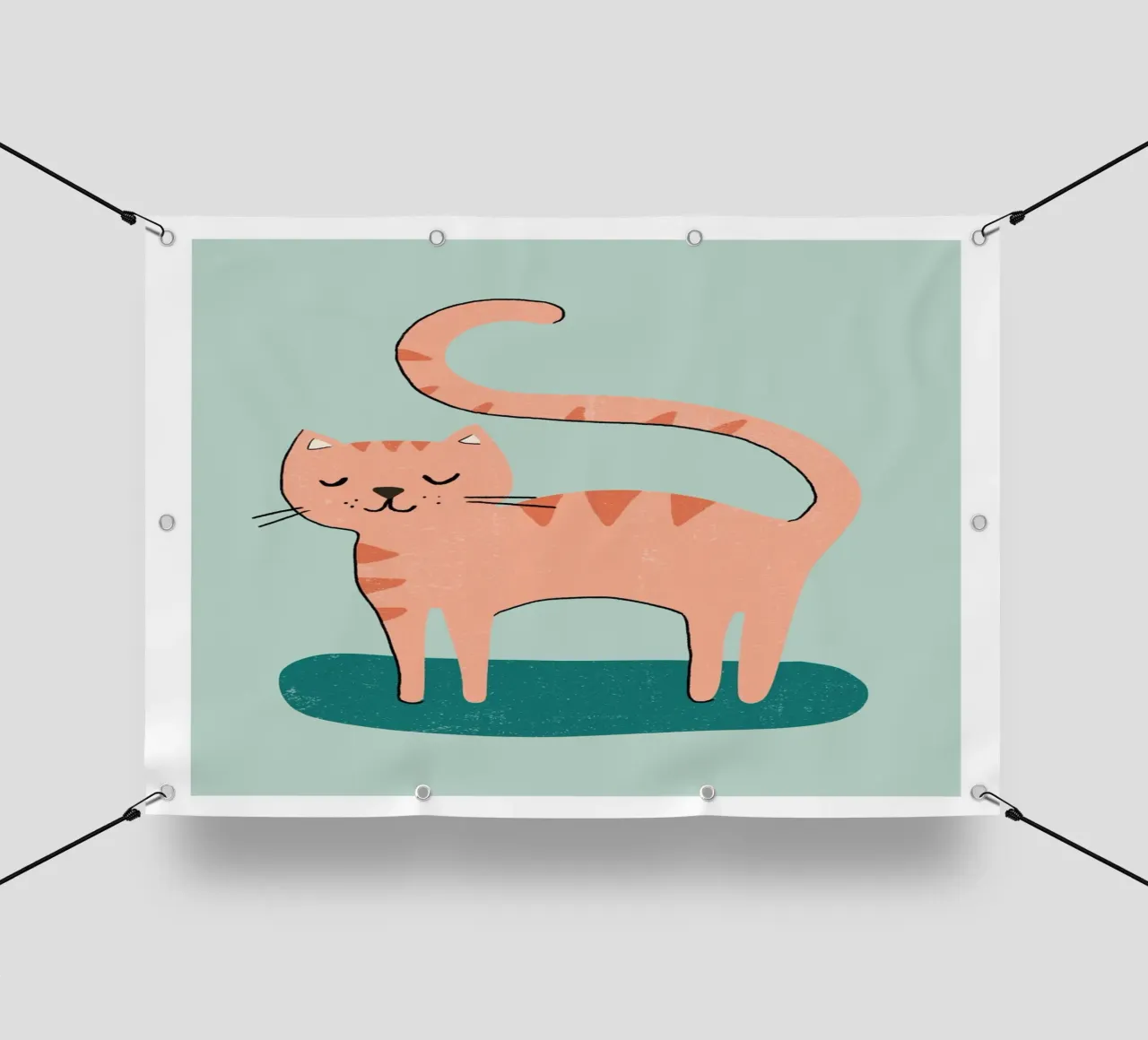 Pink Cat telo in pvc da muench benjamin