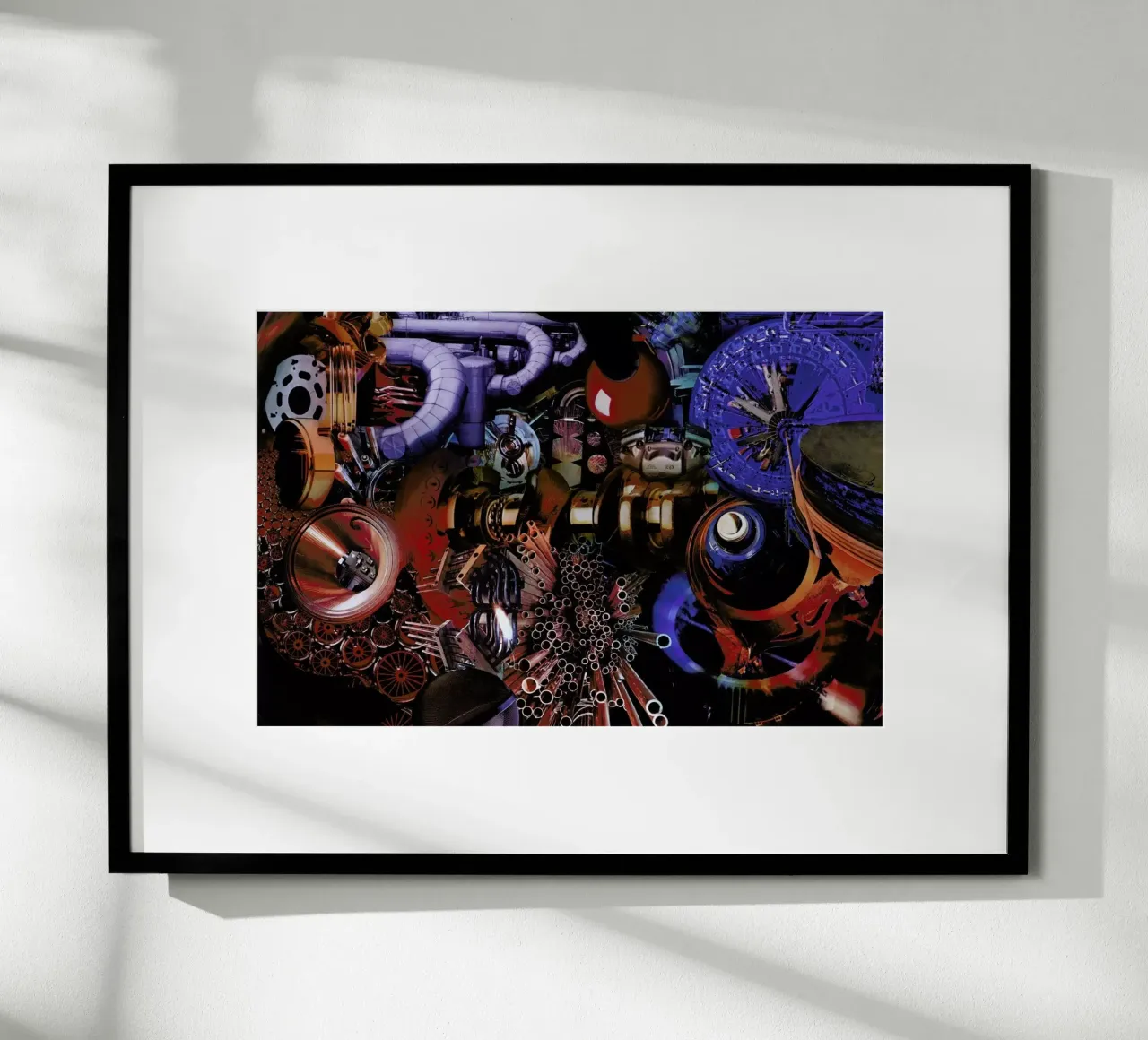Inside Out, 1980 poster con telaio in legno da Gothans Papierwelten