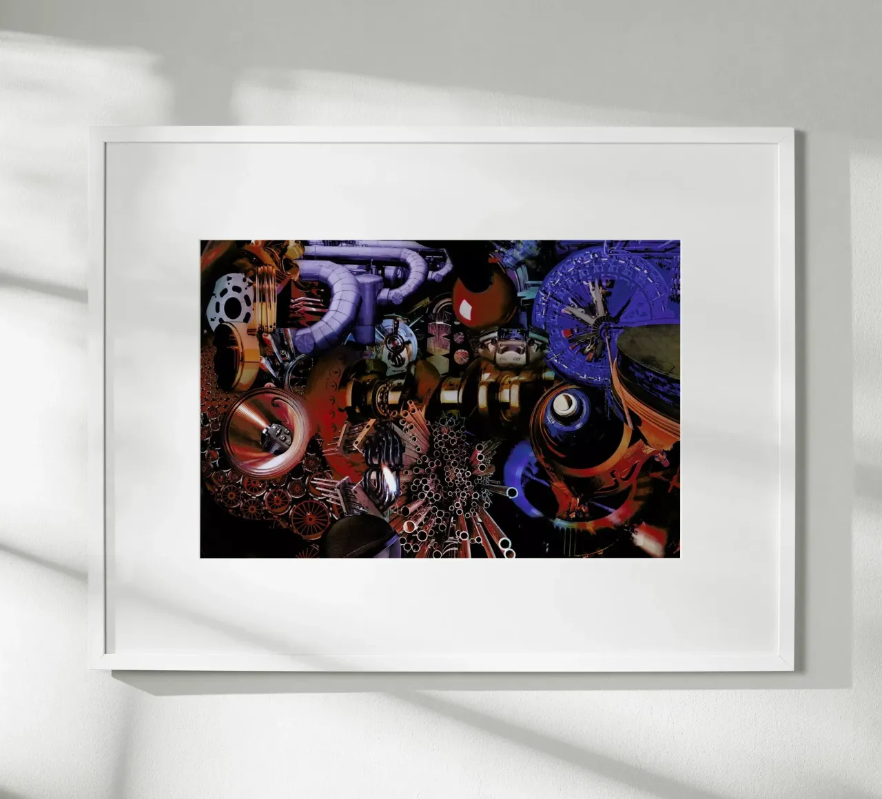 Inside Out, 1980 poster con telaio in legno da Gothans Papierwelten