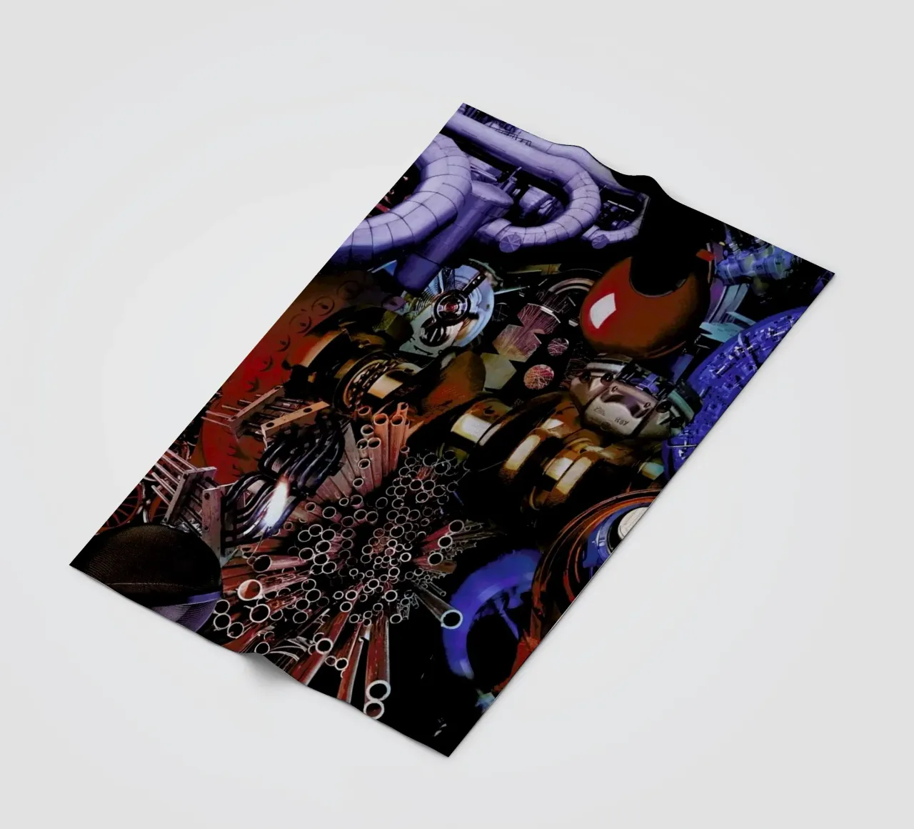 Inside Out, 1980 fleece blanket by Gothans Papierwelten