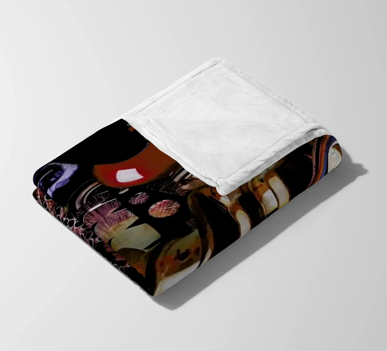 Inside Out, 1980 fleece blanket by Gothans Papierwelten