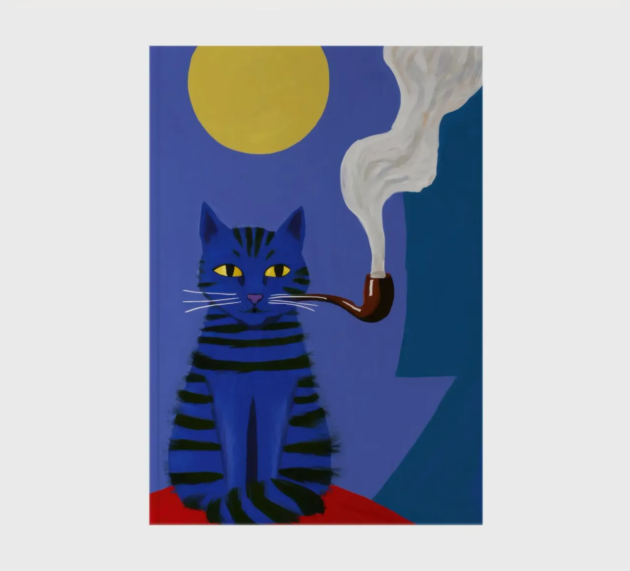 Pipa Dapper, felino fumatore diario da Mossy Pigment