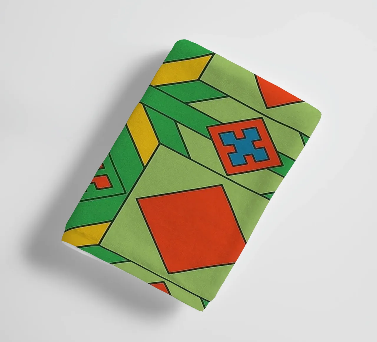 abstract tile line vector towel by oneway