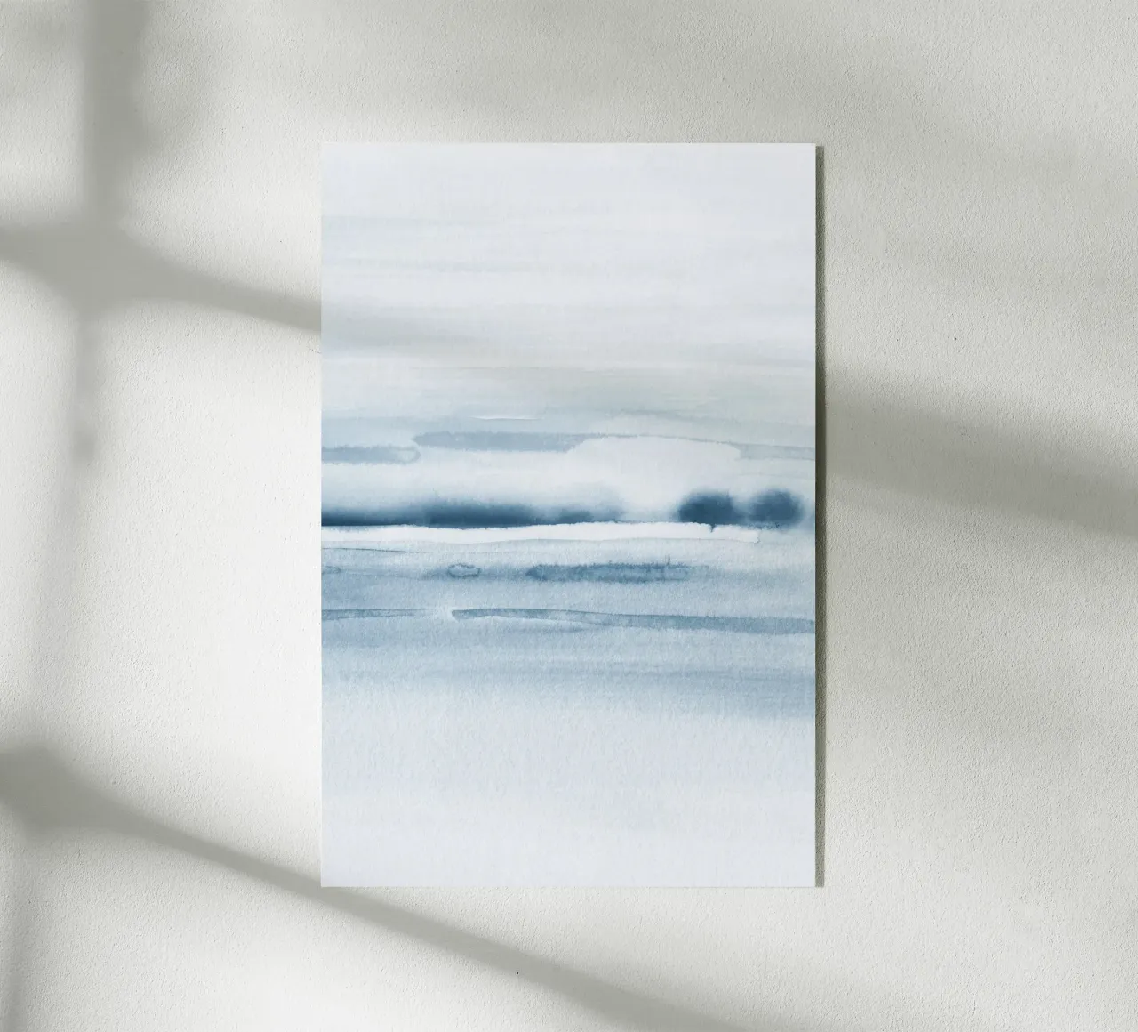 Díptico de olas azules 2/2 metacrilato de NouveauPrints
