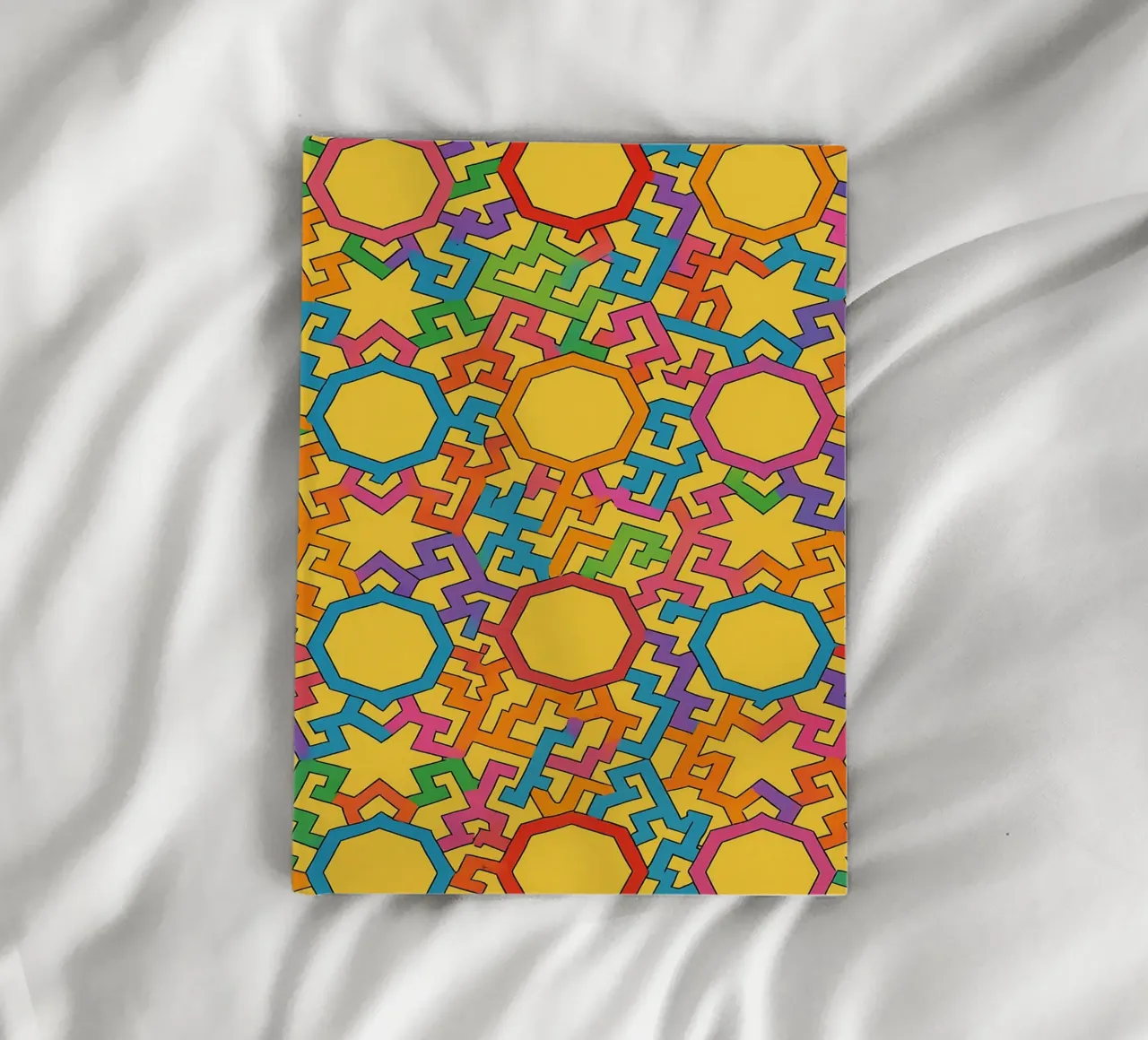 abstract trapezoid line vector notebook by oneway