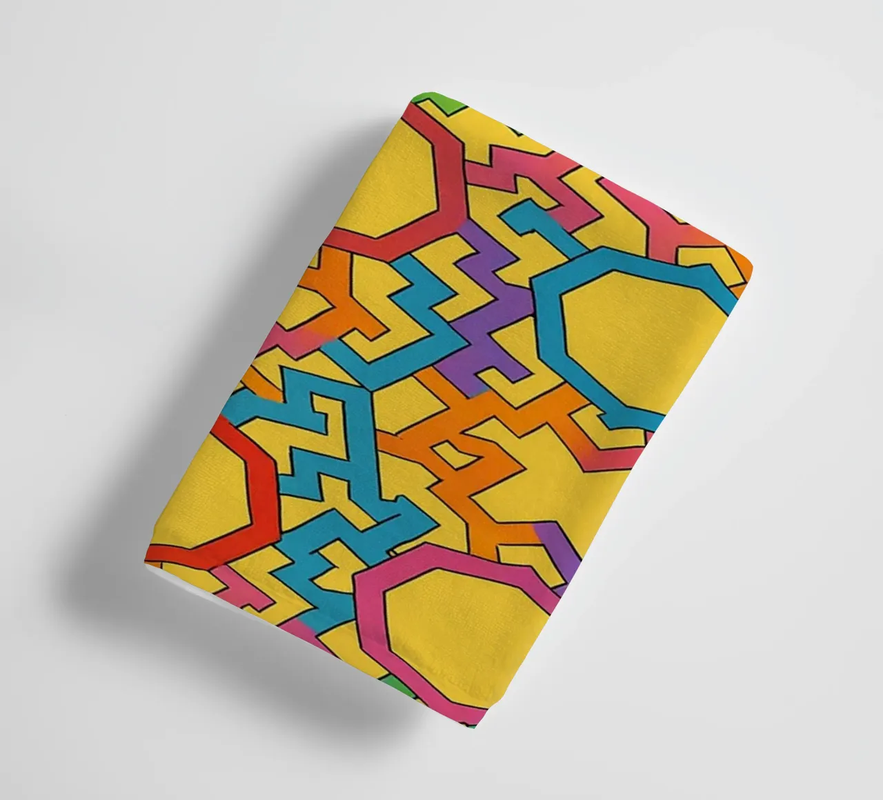 abstract trapezoid line vector towel by oneway