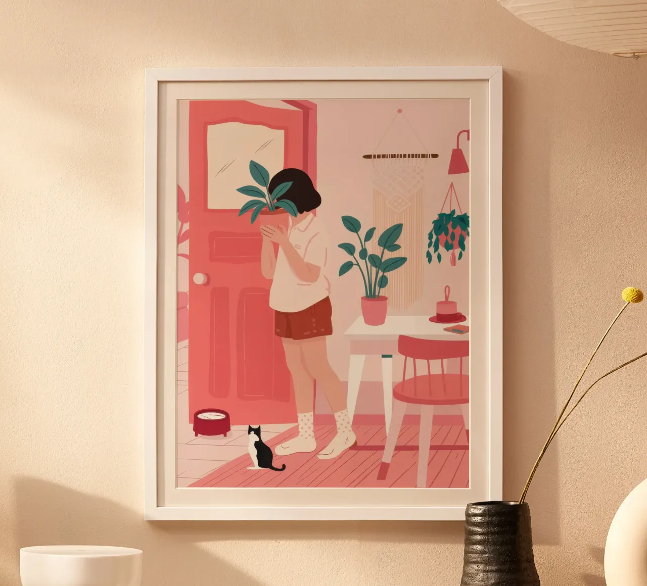 Annaffiare le piante al mattino poster da Hollow Years