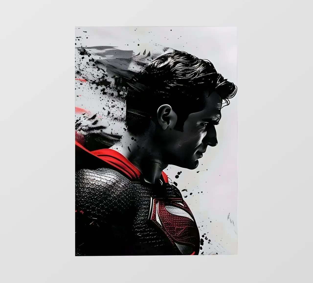 superman telo in pvc da Low poly art