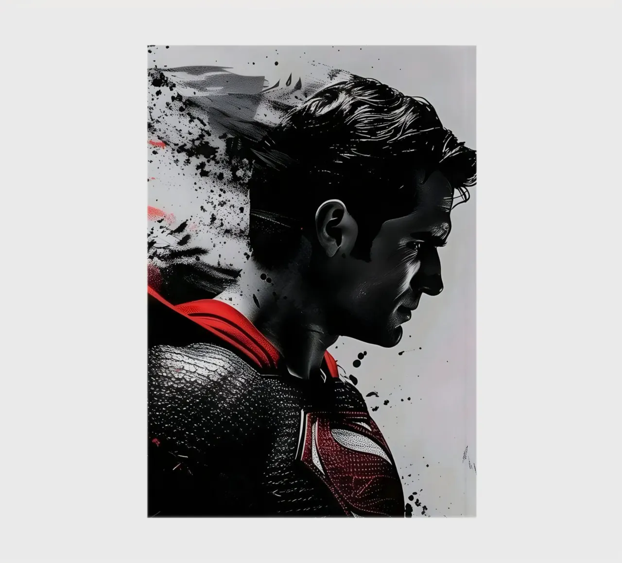 superman diario da Low poly art