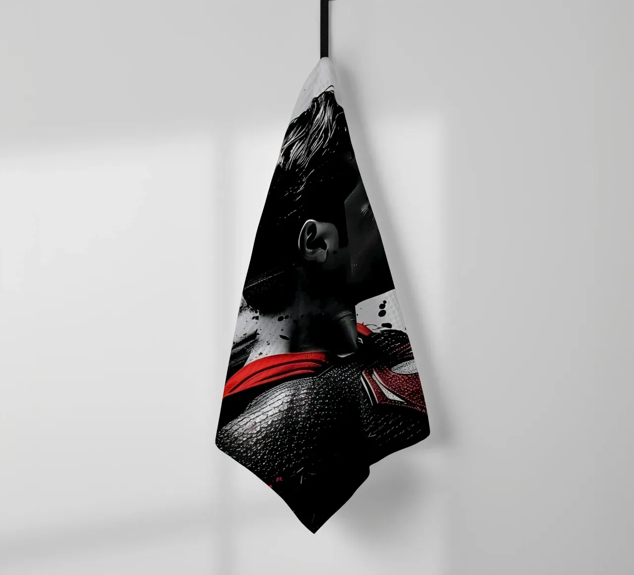 superman canovaccio da cucina da Low poly art