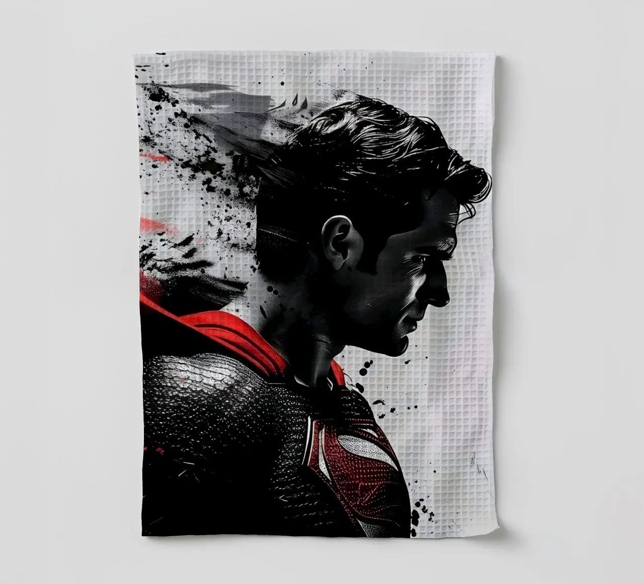 superman canovaccio da cucina da Low poly art
