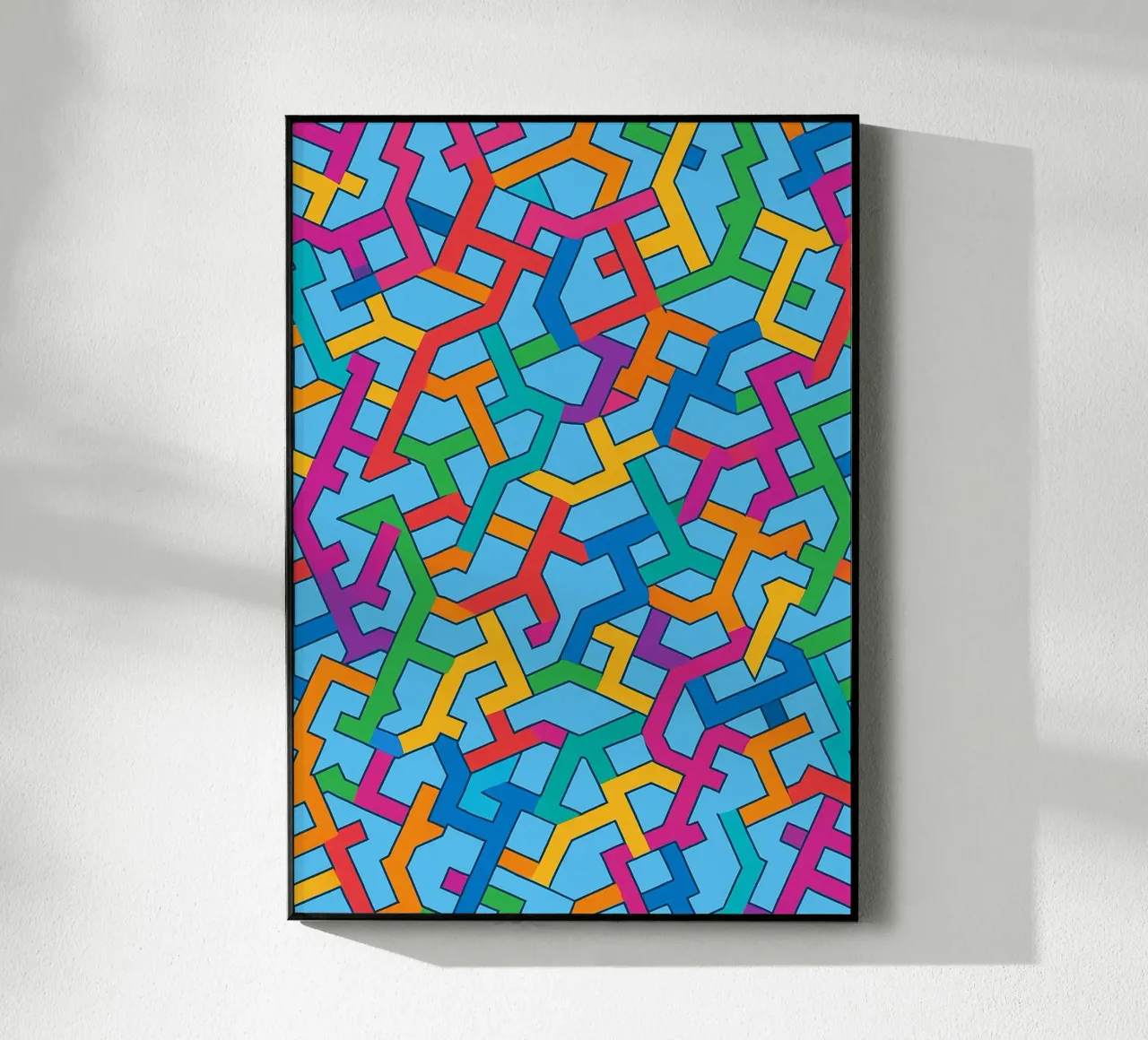 arte vettoriale astratta plexiglass da oneway