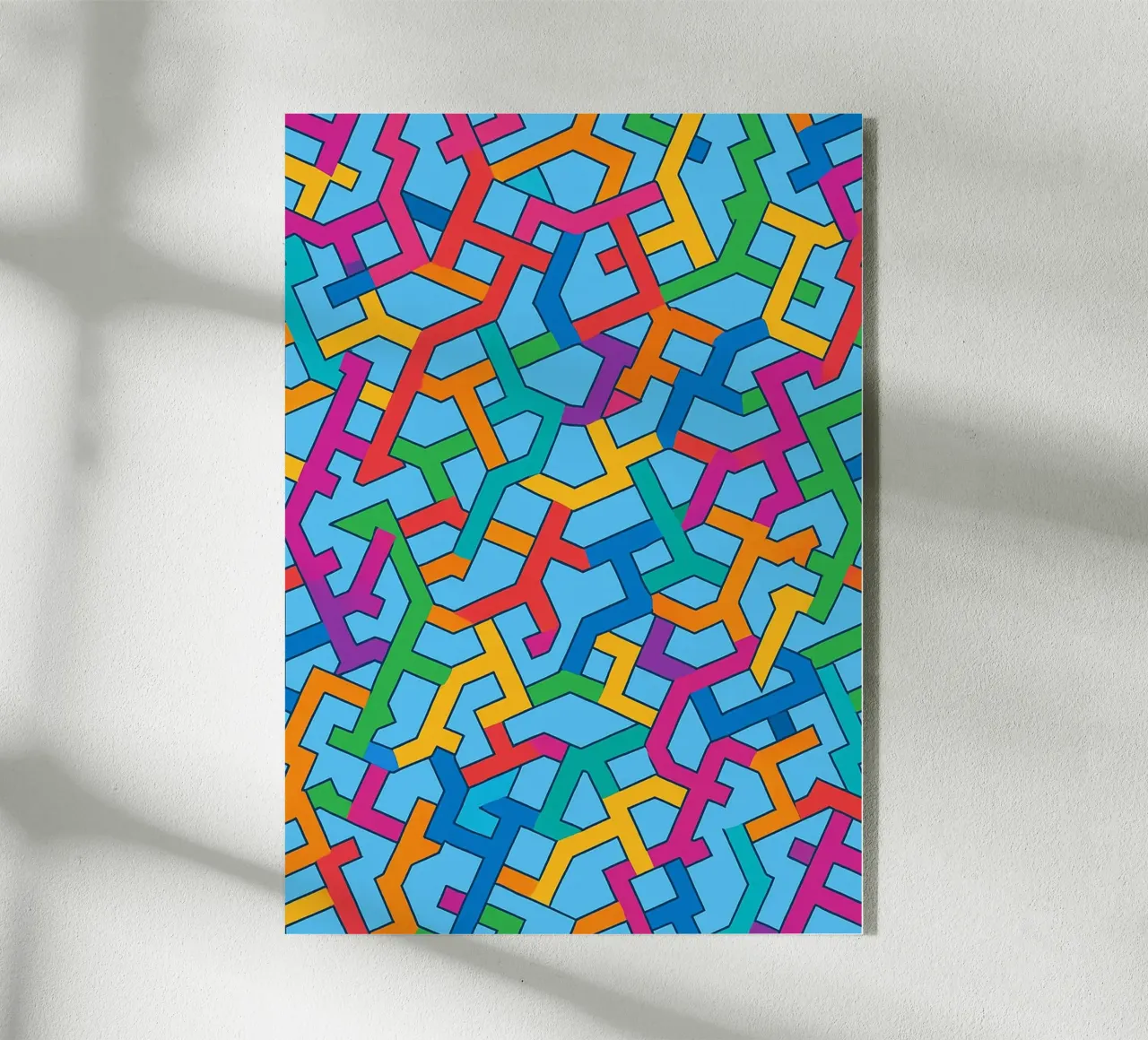 abstract vector art plexiglass da oneway