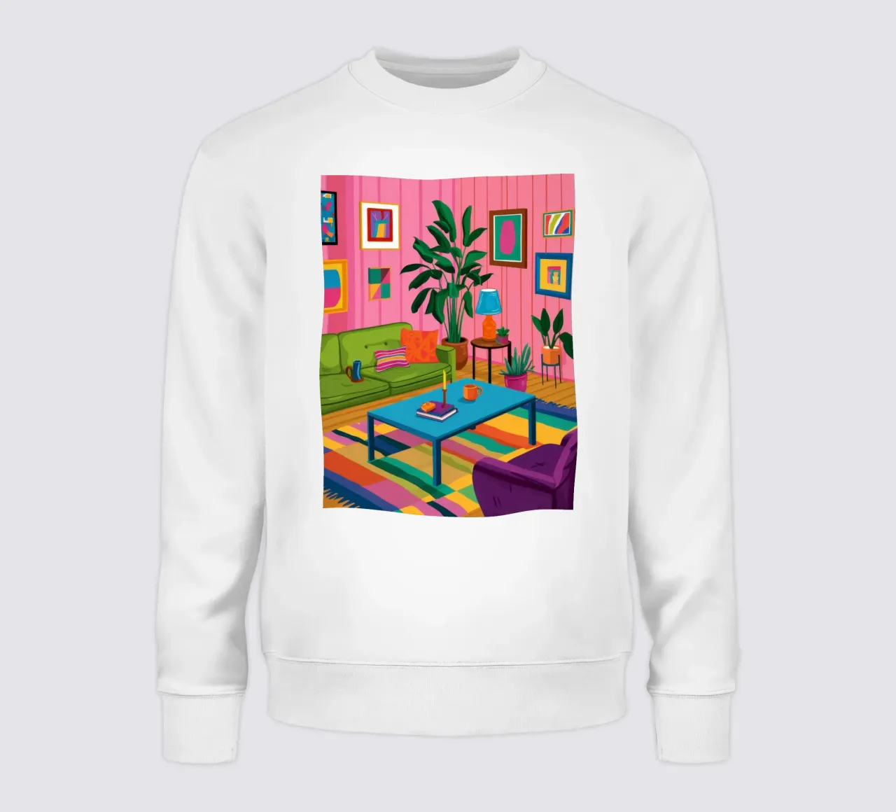 Vivere in modo vibrante e massimalista felpa da Arcane Lines