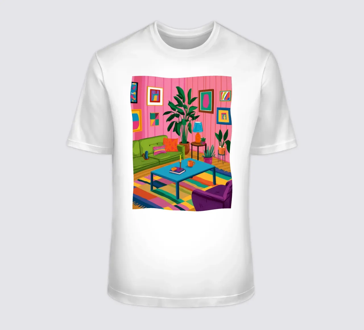 Vivere in modo vibrante e massimalista t-shirt da Arcane Lines