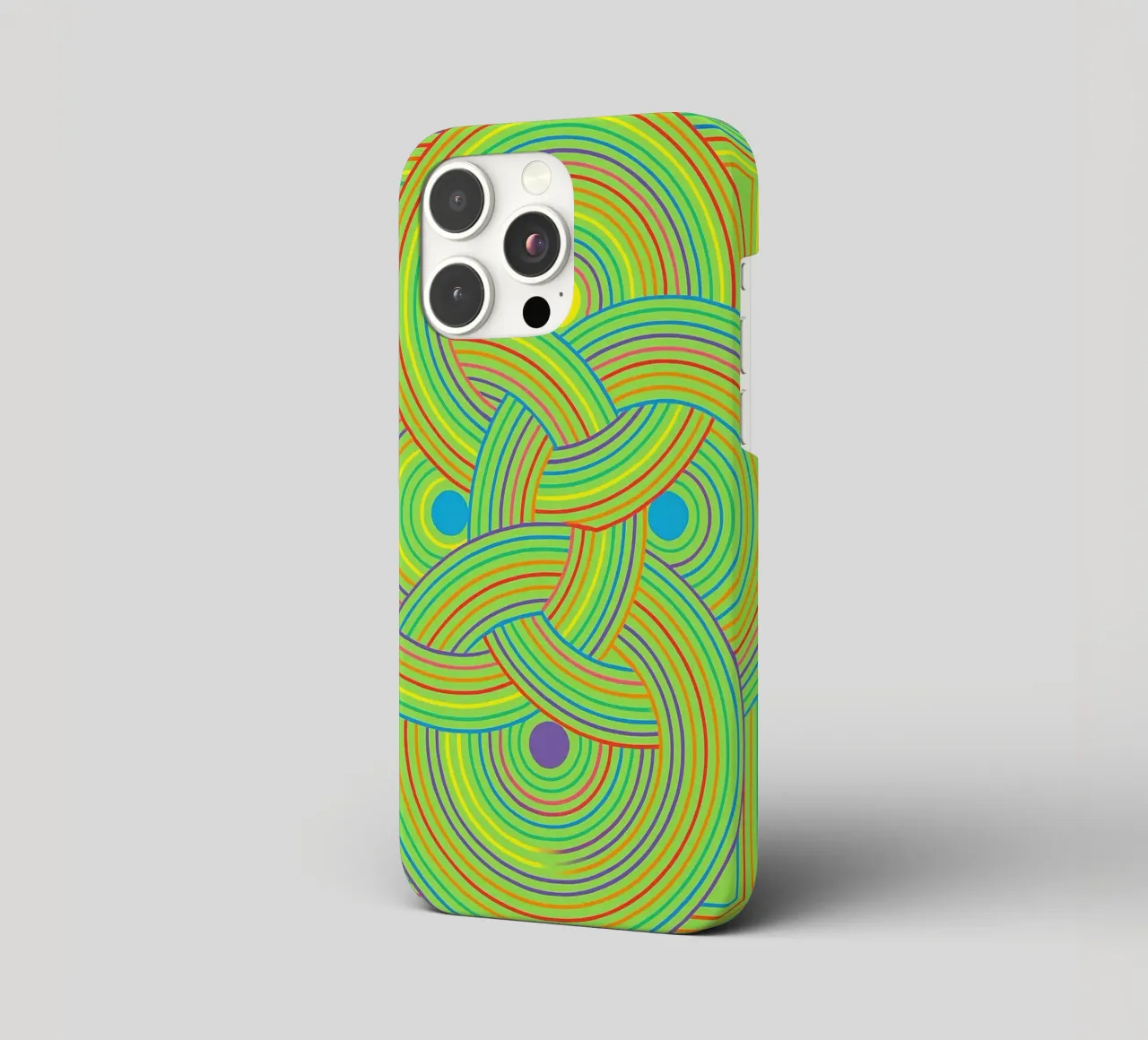 abstract webbing circle lines vector iphone case by oneway