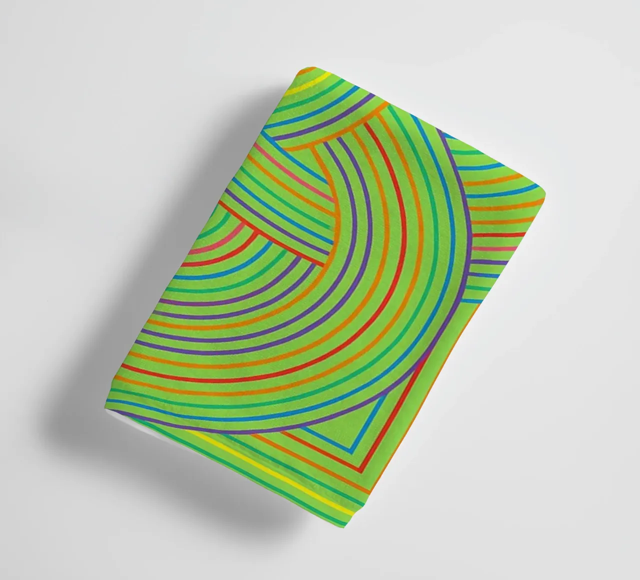 abstract webbing circle lines vector towel by oneway