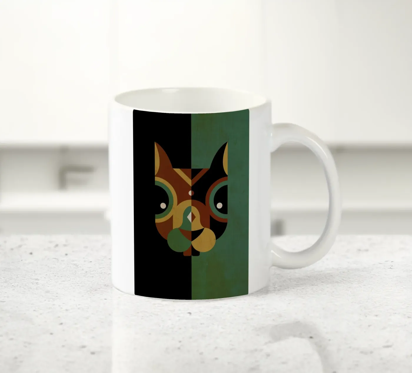 Squirrel ceramic mug by Oscar Odd Diodoro