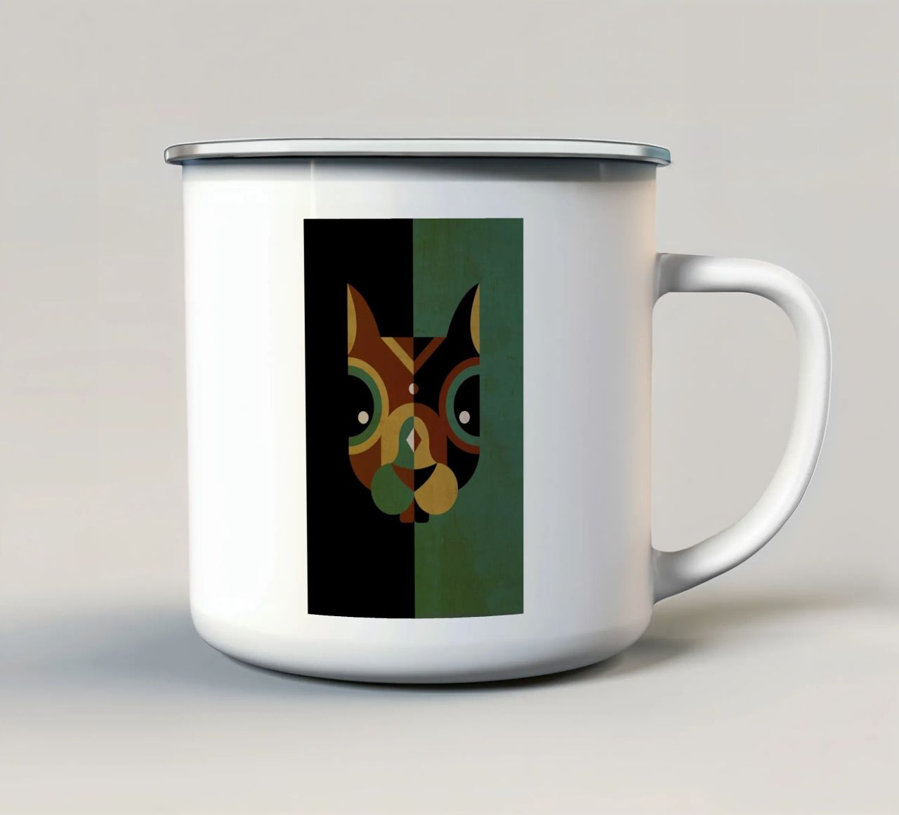Squirrel tazza in smalto da Oscar Odd Diodoro