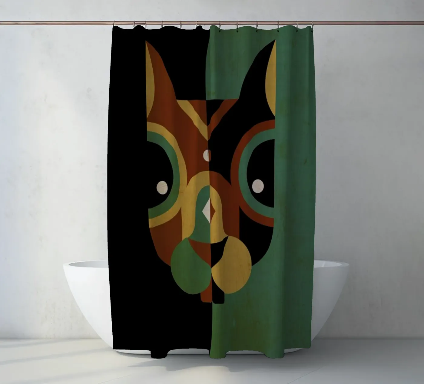 Squirrel Duschvorhang von Oscar Odd Diodoro