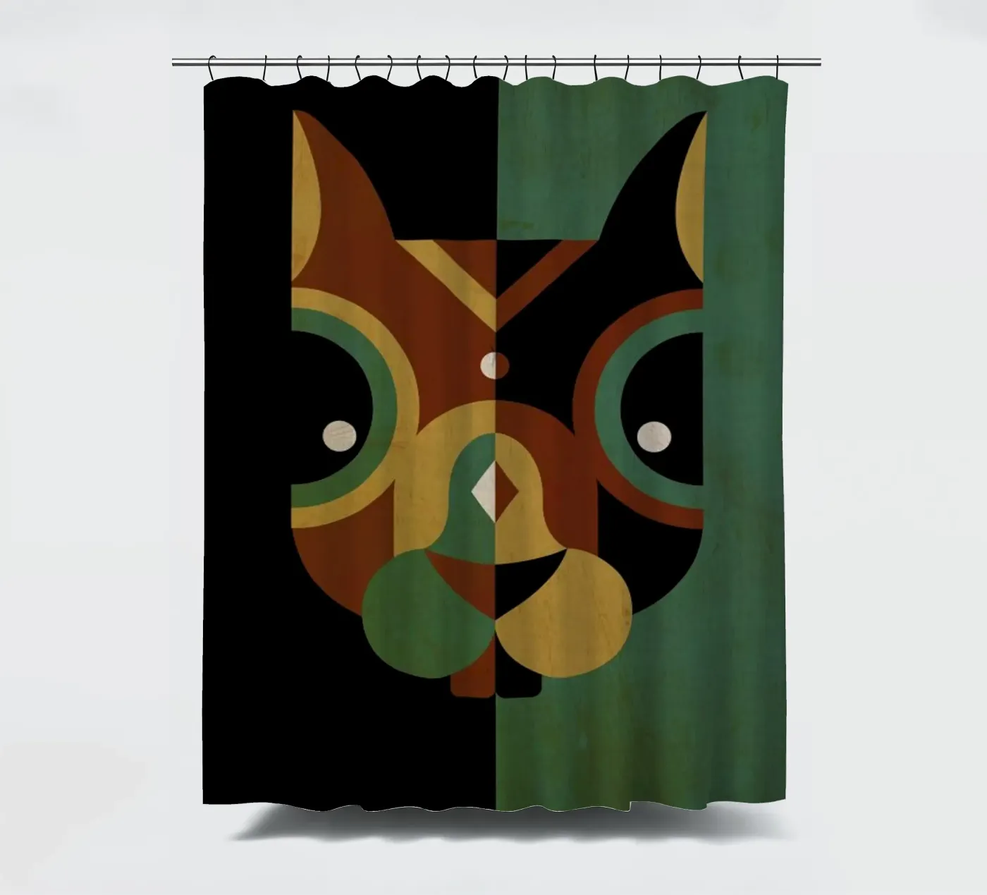 Squirrel Duschvorhang von Oscar Odd Diodoro