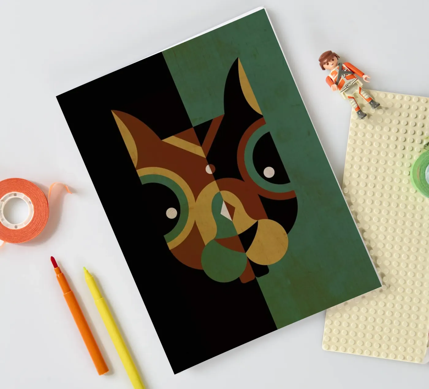 Squirrel notebook by Oscar Odd Diodoro