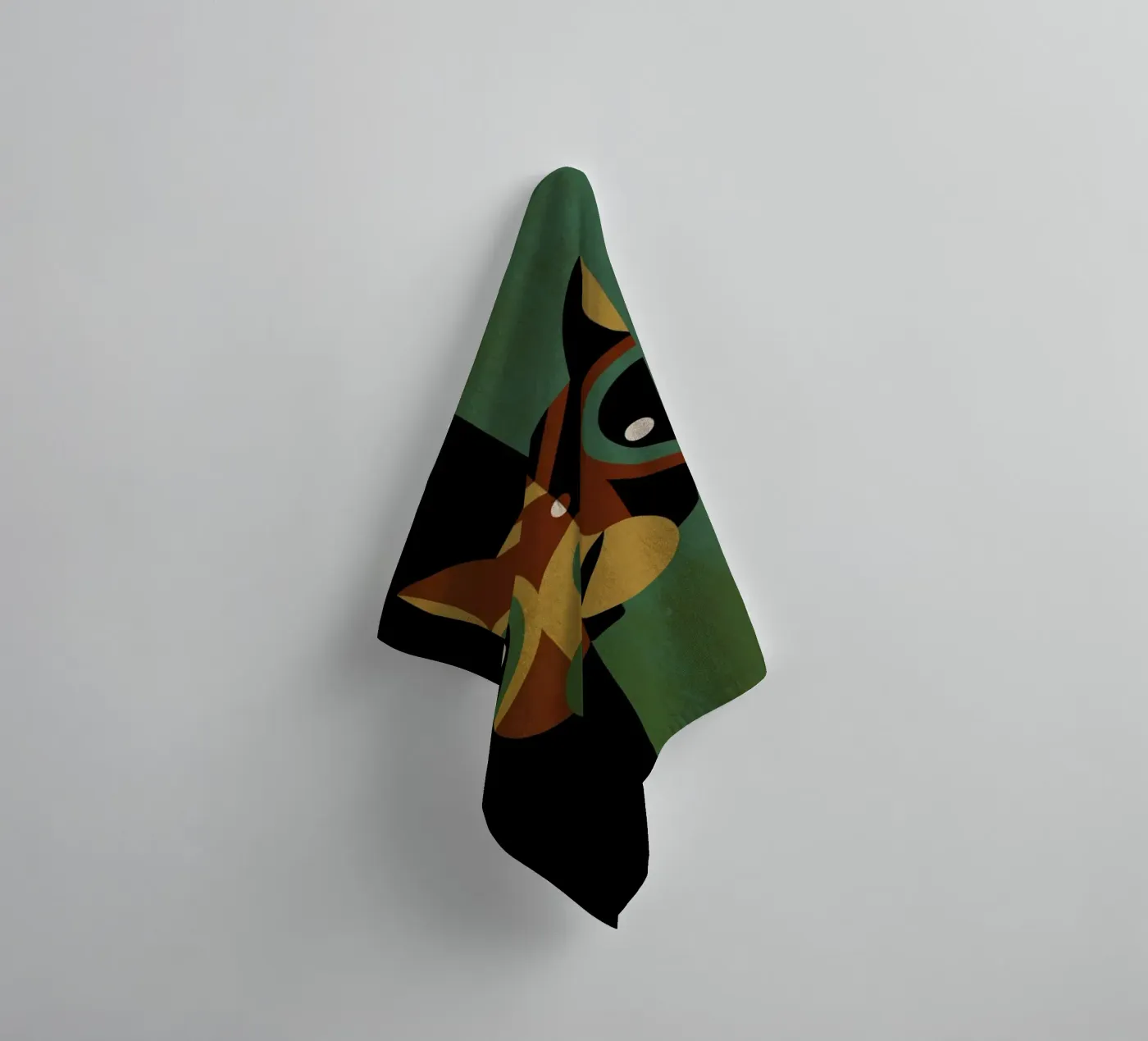 Squirrel towel by Oscar Odd Diodoro