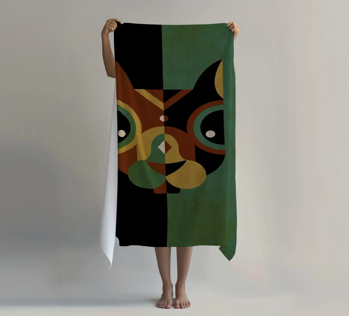 Squirrel strandhanddoek van Oscar Odd Diodoro