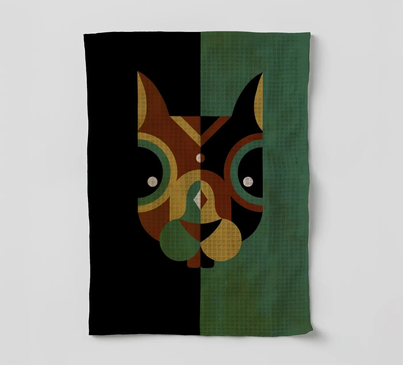 Squirrel Geschirrtuch von Oscar Odd Diodoro