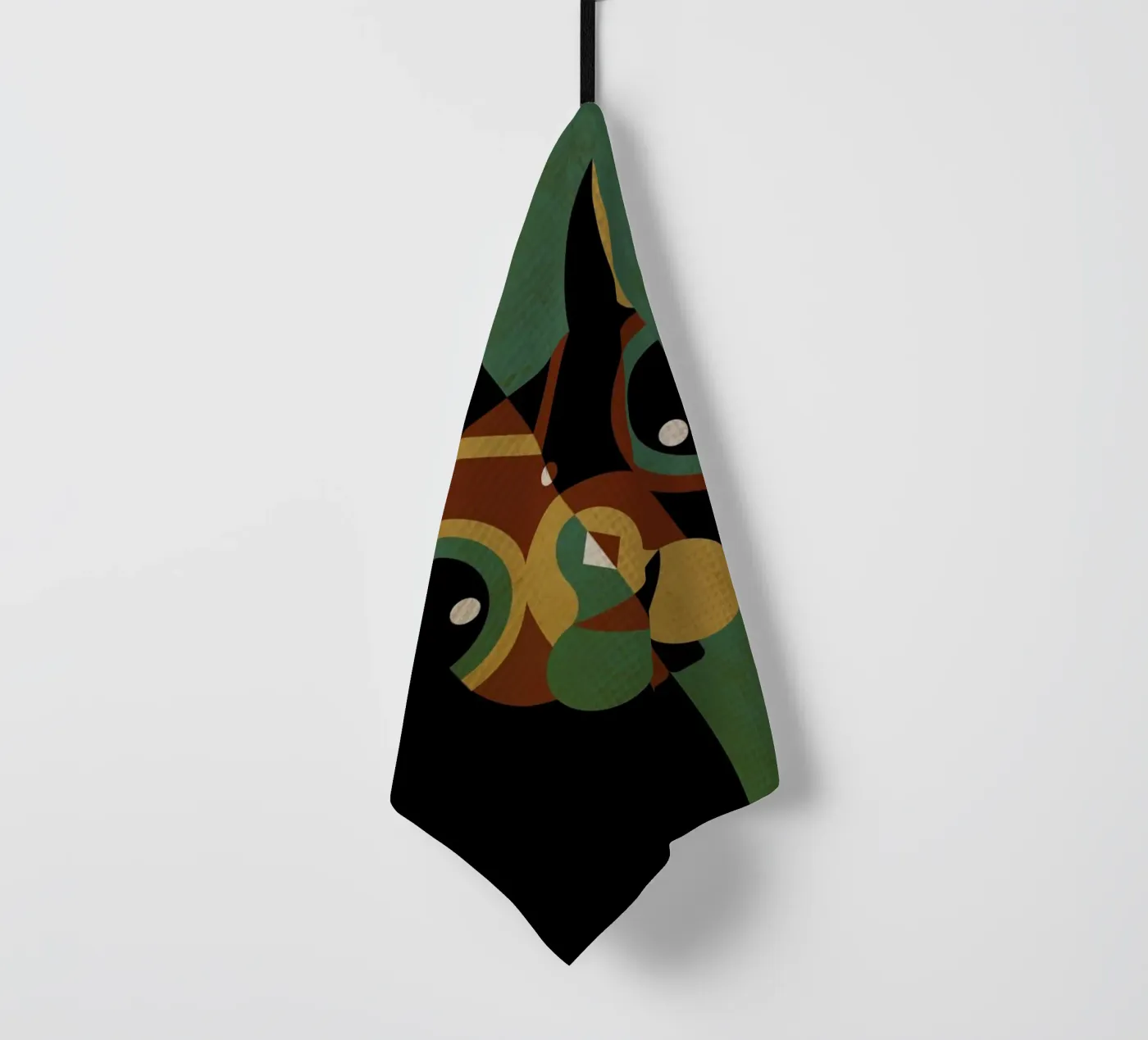 Squirrel Geschirrtuch von Oscar Odd Diodoro