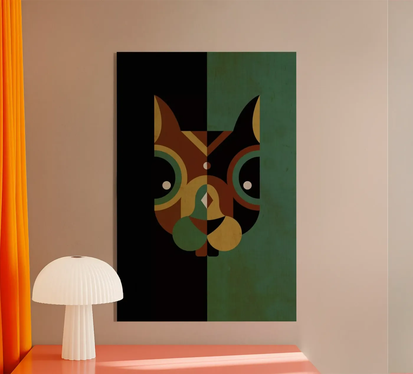 Squirrel plexiglas de Oscar Odd Diodoro