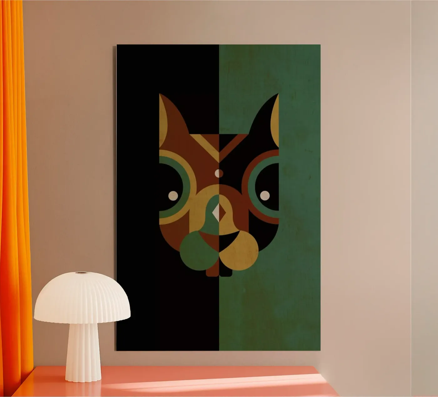 Squirrel alluminio dibond da Oscar Odd Diodoro