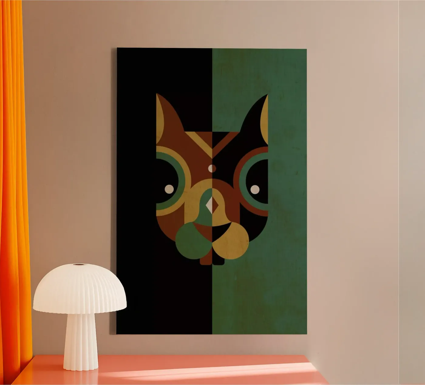 Squirrel Leinwand von Oscar Odd Diodoro