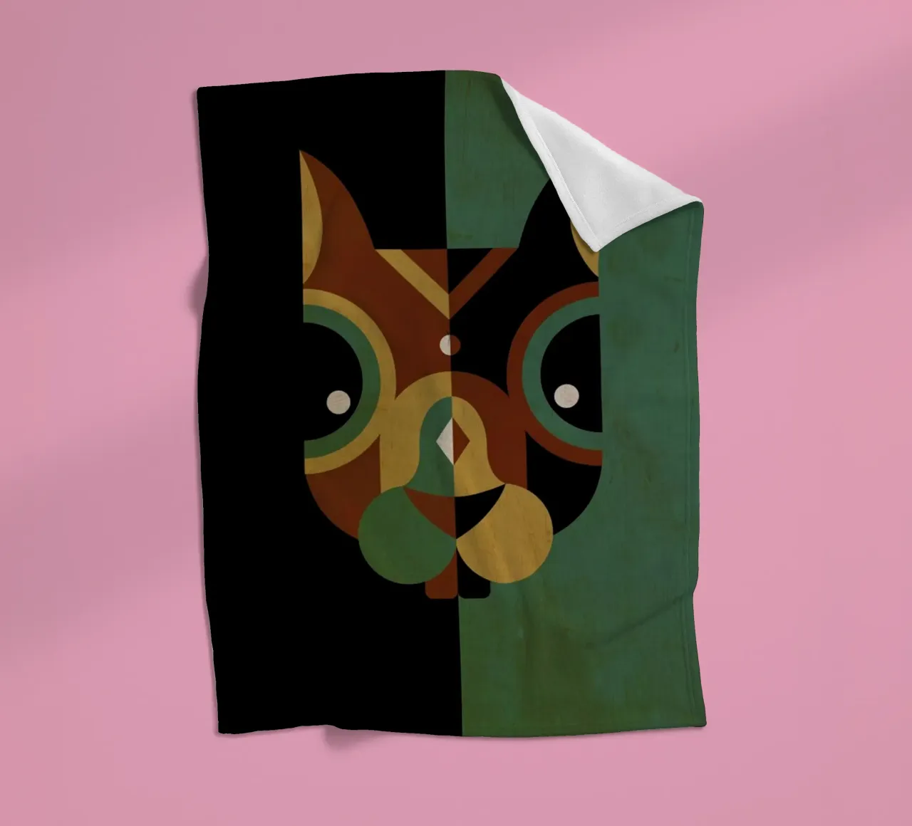 Squirrel Fleecedecke von Oscar Odd Diodoro